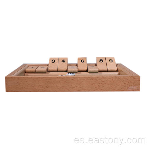 Mini juego de madera superventas Shut The Box